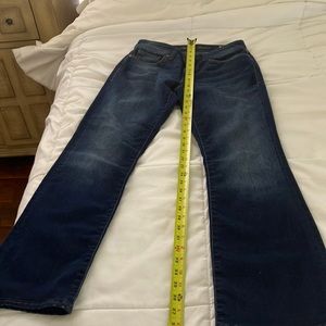 Mavi Molly style boot, cut jeans